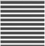 vidaXL zebrafüggönnyel fekete szövetszélesség 135, 9 cm poliészter (4014243)