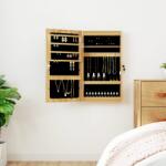 vidaXL falra szerelhető tükrös ékszerszekrény LED fényekkel (353240)