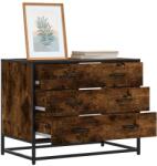 vidaXL füstös tölgy szerelt fa fiókos szekrény 70x41x56 cm (849076)