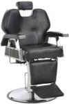 vidaXL fekete műbőr fodrászszék 72 x 68 x 98 cm (110167)