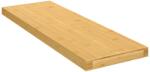 vidaXL bambusz fali polc 60x20x2, 5 cm (352729)