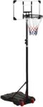vidaXL átlátszó polikarbonát kosárlabdaállvány 216-250 cm (93657)