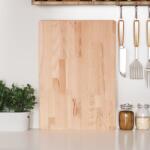 vidaXL tömör bükkfa vágódeszka 50 x 35 x 4 cm (355996)