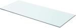 vidaXL Átlátszó üvegpolc 70x30 cm (243831)