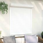 vidaXL fehér alumíniumredőny 110 x 130 cm (144970)