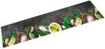 vidaXL mosható fűszermintás bársony konyhaszőnyeg 60 x 300 cm (4005610)