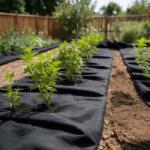 vidaXL fekete poliészter szál geotextília talajtakaró 1 x 50 m (4009855)