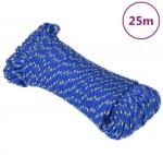 vidaXL kék polipropilén hajókötél 5 mm 25 m (152438)