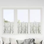 vidaXL 2 db matt bambusz mintás PVC ablakfólia (3208963)