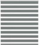 vidaXL zebrafüggönnyel sötét szürke szövetszélesség 115, 9cm poliészter (4014135)