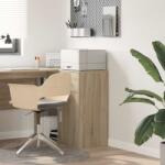 vidaXL Széf fiókkal Sonoma tölgy 38 x 34 x 75 cm (869548)