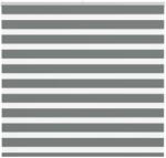 vidaXL zebrafüggönnyel sötét szürke szövetszélesség 160, 9cm poliészter (4014144)