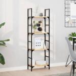 vidaXL kezeletlen tömör akácfa lebegő polc 40 x 20 x 2 cm (3279335)