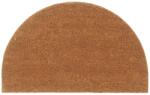 vidaXL ajtószőnyeg Natural Half Round 50x80 cm Tufting kókuszrost (155562)