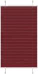 vidaXL pliszírozott redőny Bordeaux piros 80x150 cm szövetszélesség (4015241)