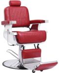 vidaXL piros műbőr fodrászszék 68 x 69 x 116 cm (110169)