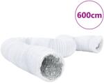 vidaXL alumínium és PVC szellőzőcső 6 m Ø20 cm (4008069)