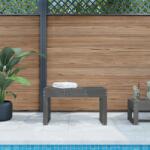 vidaXL szürke tömör fenyőfa kerti pad 80x38x45 cm (825088)