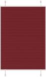 vidaXL pliszírozott redőny Bordeaux piros 90x150 cm szövetszélesség (4015243)