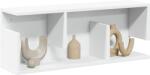vidaXL fehér szerelt fa faliszekrény 80 x 20 x 30 cm (854832)