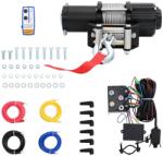 vidaXL elektromos csörlő távirányítóval 12 V 2040 kg (210447)