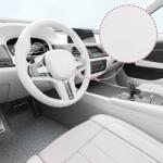 vidaXL 3D-s fehér autófólia 100 x 150 cm (210717)