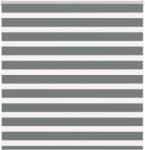 vidaXL zebrafüggönnyel sötét szürke szövetszélesség 135, 9cm poliészter (4014113)