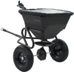 vidaXL vontatható sószóró kocsi PVC/acél 125 x 74 x 79 cm 45 literes (142967)