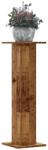vidaXL 2 db antik fa színű szerelt fa növénytartó állvány 30x30x95 cm (3307880)