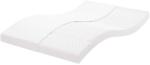 vidaXL fehér 7 zónás 20 ILD keménységű habmatrac 120 x 210 cm (4016649)