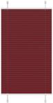 vidaXL pliszírozott redőny Bordeaux piros 80x100 cm szövetszélesség (4015224)