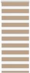 vidaXL zebrafüggönnyel homokbarna szövetszélesség 55, 9 cm poliészter (4014539)