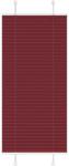vidaXL pliszírozott redőny Bordeaux piros 55x100 cm Szövetszélesség (4015219)