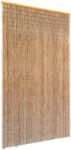 vidaXL bambusz szúnyogháló ajtófüggöny 120 x 220 cm (43724)