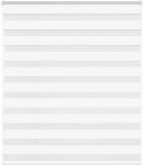 vidaXL zebrafüggönnyel fehér szövetszélesség 115, 9 cm poliészter (4014759)