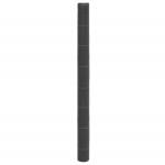 vidaXL fekete PP talajtakaró membrán 1, 5x10 m (4005221)