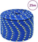 vidaXL kék polipropilén hajókötél 14 mm 25 m (152462)