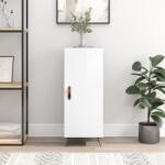 vidaXL magasfényű fehér szerelt fa tálalószekrény 34, 5 x 34 x 90 cm (828510)