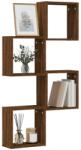vidaXL 4 db barna tölgy színű fali kockapolc 30 x 15 x 30 cm (815886)