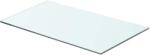 vidaXL Átlátszó üvegpolc 60x30 cm (243826)