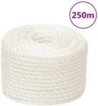 vidaXL fehér polipropilén munkakötél 14 mm 250 m (153063)