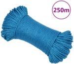vidaXL kék polipropilén munkakötél 3 mm 250 m (152960)