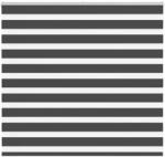 vidaXL zebrafüggönnyel fekete szövetszélesség 160, 9 cm poliészter (4014222)