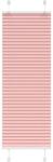 vidaXL pliszírozott redőny rózsaszín 50x150 cm szövetszélesség 49, 4 cm (4015439)