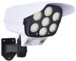  Camera de supraveghere falsa, incarcare solara, 77 LED-uri, senzor de miscare, Flippy (122532)