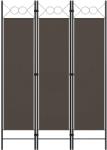 vidaXL antracitszürke 3 paneles paraván 120 x 180 cm (320701)