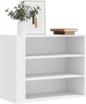 vidaXL fehér szerelt fa faliszekrény 75 x 35 x 60 cm (848416)