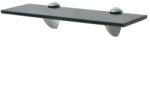 vidaXL lebegő polc üveg 30x10 cm 8 mm (243762)