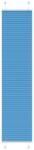 vidaXL pliszírozott redőny kék 40x200 cm szövetszélesség 39, 4 cm (4015199)