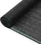vidaXL fekete HDPE teniszháló 1 x 100 m (45260)